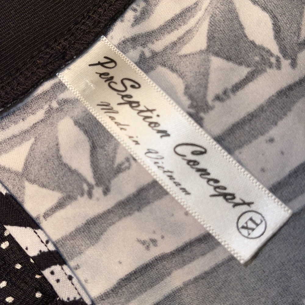 Black white & pink tank tunic - Picture 3 of 3